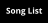 Song List